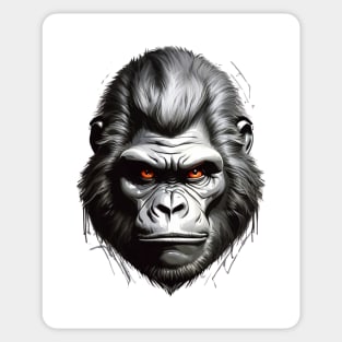 Primal Fury: Eye of the Enraged Gorilla! Sticker